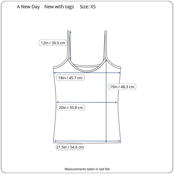 A New Day Women's Black Adjustable Strap Tank Top Detachable Rose Detail Size XS - Picture 3 of 10